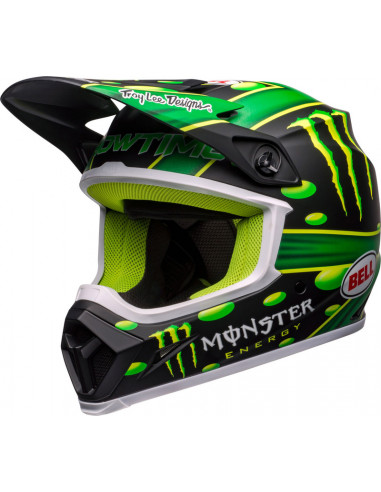 Casque BELL MX-9 Mips - McGrath Showtime Replica Matte Black/Green