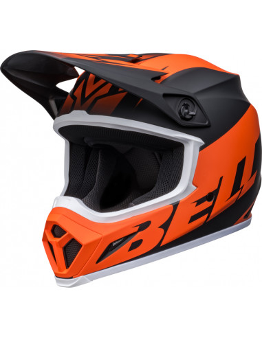 Casque BELL MX-9 Mips - Disrupt Matte Black/Orange