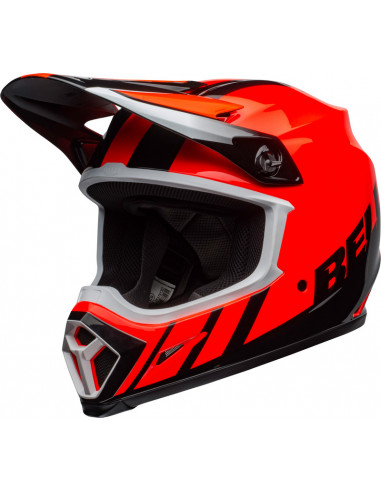 Casque BELL MX-9 Mips - Dash Orange/Black