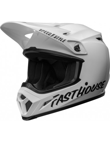 Casque BELL MX-9 Mips - Fasthouse Gloss White/Black taille XS