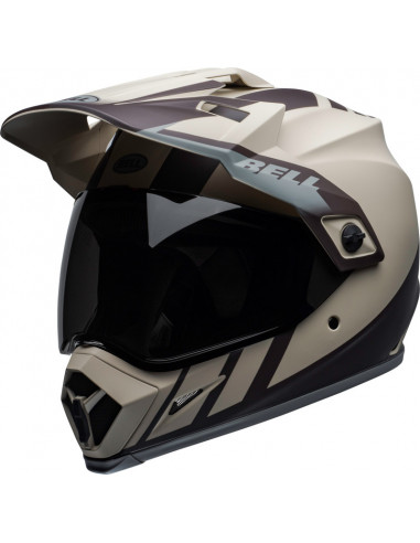 Casque BELL MX-9 Adventure Mips - Dash Matte Sand/Brown/Gray