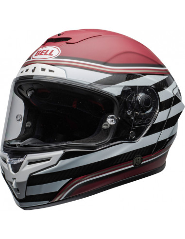 Casque BELL Race Star Flex DLX - RSD The Zone Matte/Gloss White/Candy Red