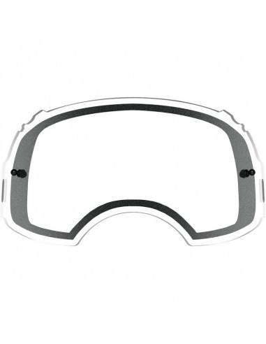 Ecran double de rechange OAKLEY Airbrake Plutonite transparent