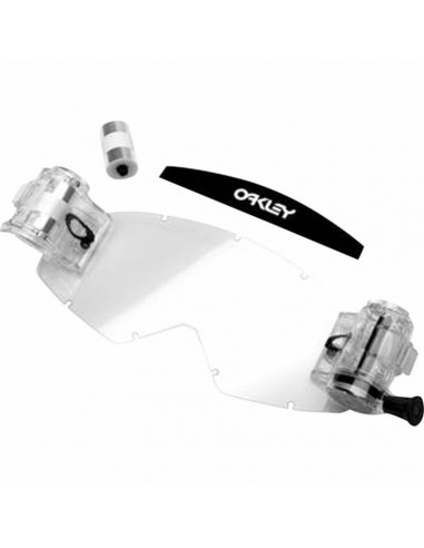 Kit accessoires roll-off OAKLEY O-Frame XS écran transparent