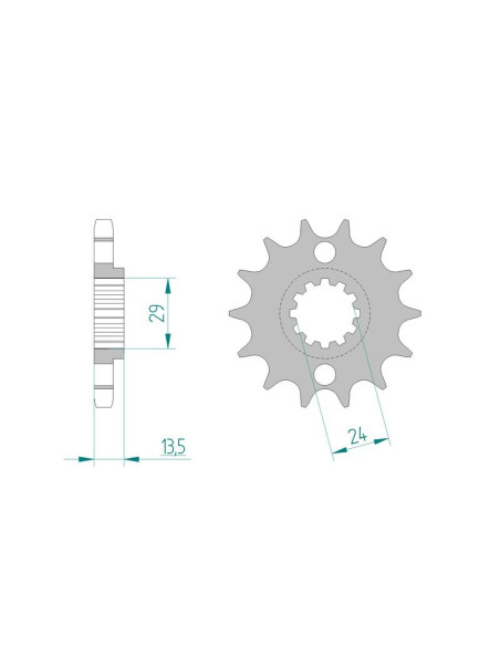 Kit chaine AFAM acier KAWASAKI Z 1000 LTD K1,K2 pas 630 1981 à 1982