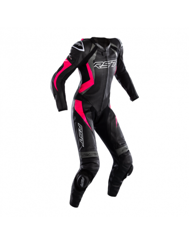 Combinaison RST Tractech Evo 4 femme cuir - noir/rose taille 3XL 3XL