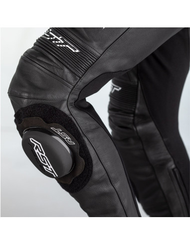 Combinaison RST Tractech Evo 4 femme cuir - noir/blanc taille XS