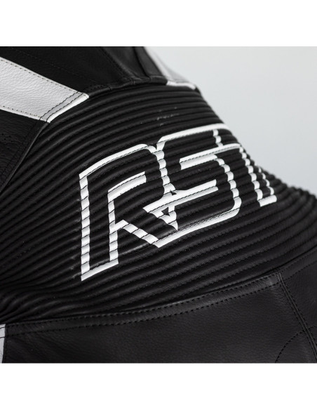 Combinaison RST Tractech Evo 4 femme cuir - noir/blanc taille XS