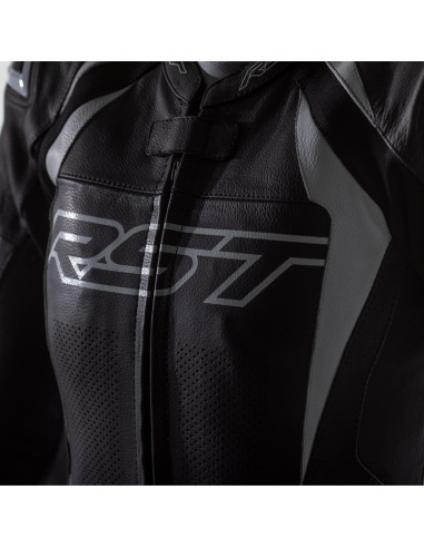 Combinaison RST Tractech Evo 4 femme cuir - noir/blanc taille XS