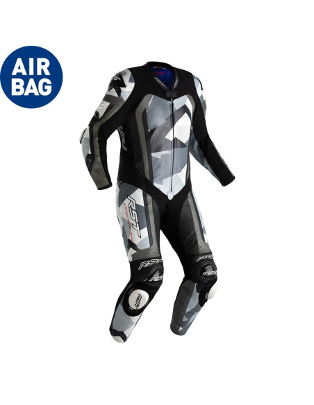 Combinaison RST Pro Series Airbag cuir - gris/camo taille XXL