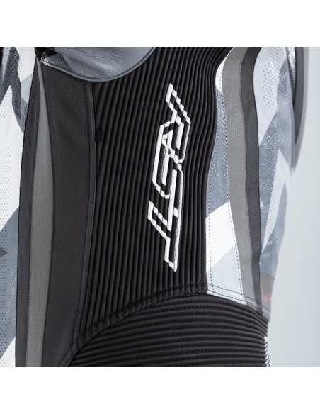 Combinaison RST Pro Series Airbag cuir - gris/camo taille XS