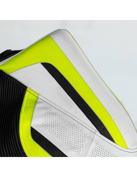Combinaison RST Pro Series Airbag cuir - jaune fluo/camo taille M