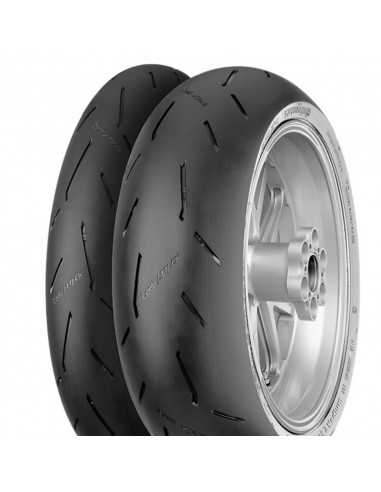 Pneu CONTINENTAL ContiRaceAttack 2 Med 190/55 ZR 17 M/C 75W TL