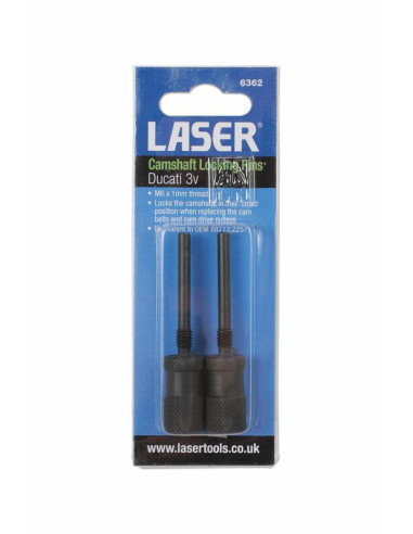 Pige de calage LASER TOOLS arbre à cames Ducati 3 valves