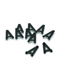 Caractères PRO PLAQUES "1" - 45MM pour plaques aluminium 10 pièces