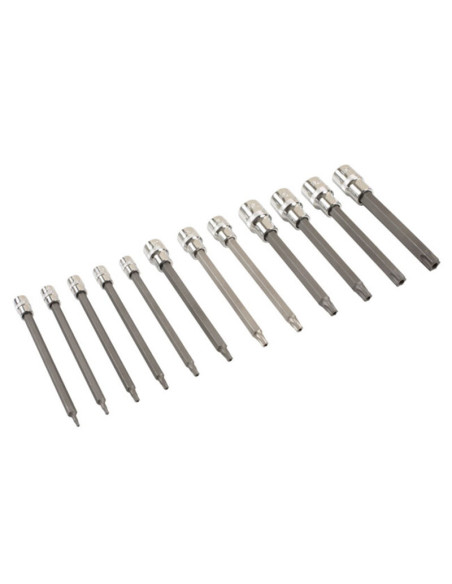 Jeu d'embouts de sécurité Torx® LASER TOOLS 135 mm - 12 pieces