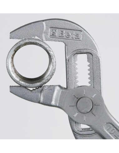 Pince multiprise entrepassée avec bouton de réglage BETA poignées recouvertes de 2 couches de PVC antiglisse