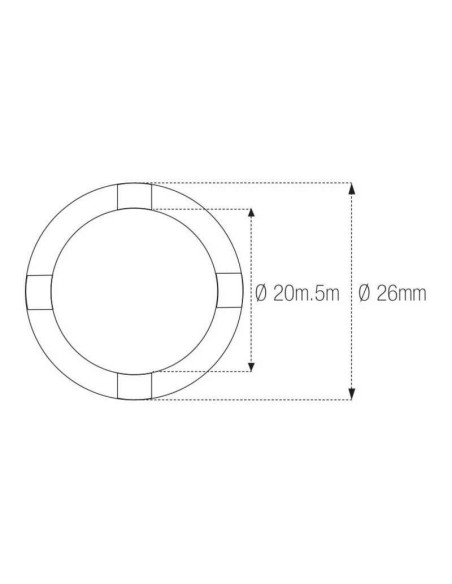 Douille à créneaux MOTION PRO Honda