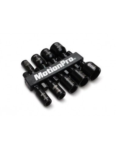 Jeu de 9 embouts MOTION PRO 1/4'' à douilles magnétiques