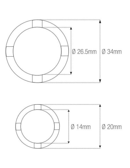 Douille à créneaux MOTION PRO Suzuki
