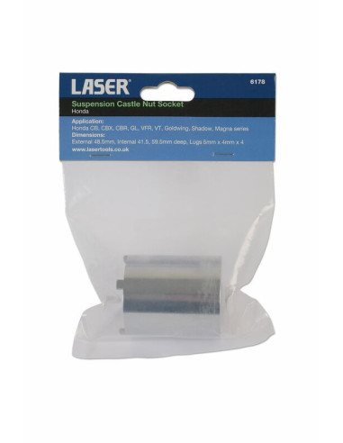 Douille à créneau LASER TOOLS colonne de direction Honda