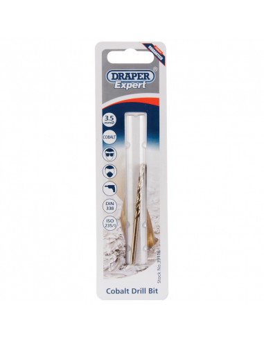 Foret DRAPER Ø3 -5mm HSS cobalt