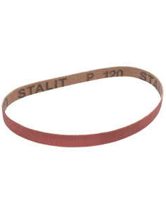Bande abrasive 10 x 330mm grain 120 oxyde d'aluminium DRAPER