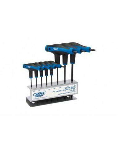 Jeu de 8 clés DRAPER mâles Torx® emmanchées