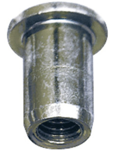 Écrous à sertir BIHR M6 acier 20pcs