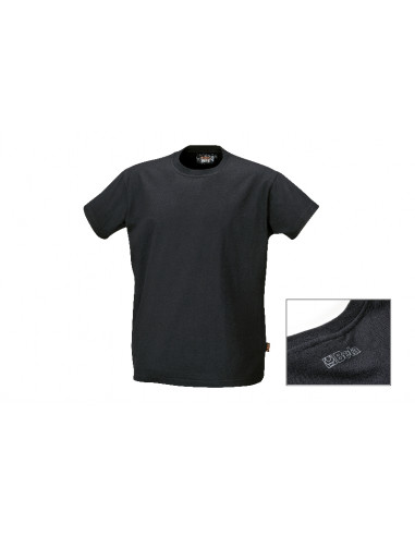 T-shirt de travail BETA 100 % coton jersey 180 g/m² noir taille XS