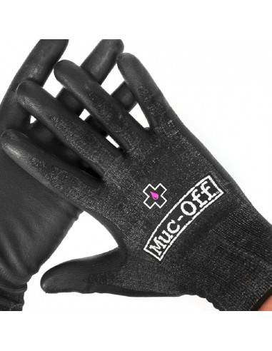 Gants d'atelier MUC-OFF noir taille L