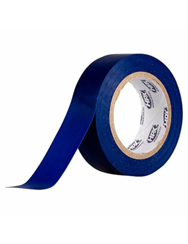 Ruban adhésif isolant HPX bleu 19mm x 10m