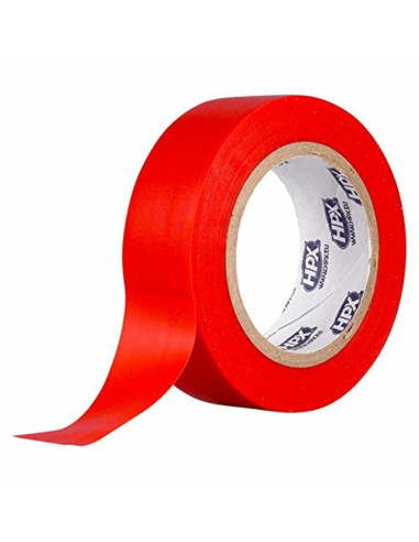 Ruban adhésif isolant HPX rouge 19mm x 10m