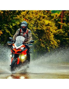 Kit de montage BARKBUSTERS montage 2 points noir Ducati 2