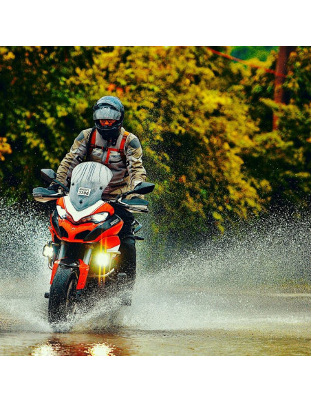 Kit de montage BARKBUSTERS montage 2 points noir Ducati