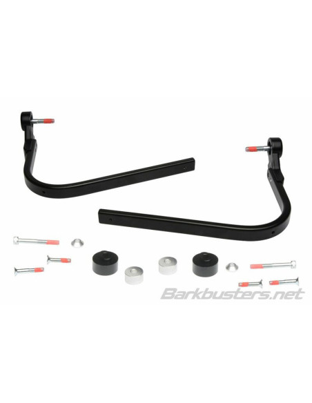 Kit de montage BARKBUSTERS universel point d'attache simple Ø6-8mm pas de vis intérieur embout de guidon noir