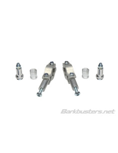 Kit collier de fixation BARKBUSTERS embout de guidon droit Ø22mm 2