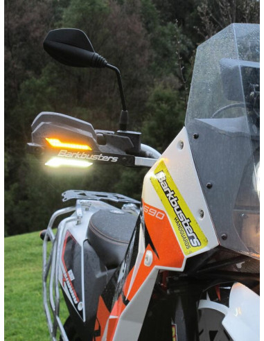 Clignotants BARKBUSTERS LED orange 2 pièces