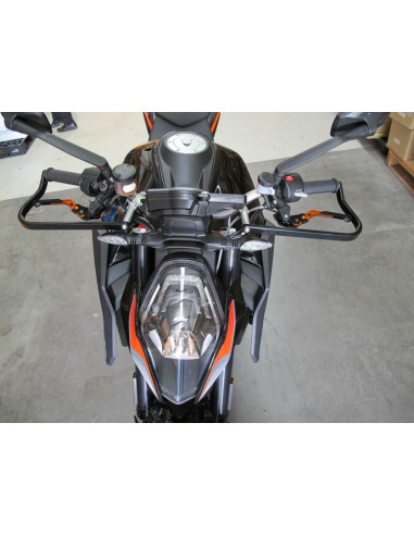 Kit de montage BARKBUSTERS montage 2 points noir KTM