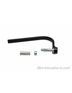 Kit de montage BARKBUSTERS universel point d'attache simple embout de guidon creux noir 2