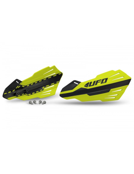 Protège-mains UFO jaune Husqvarna