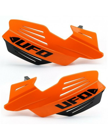 Protège-mains UFO Vulcan orange fluo