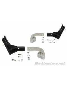 Kit protège-mains BARKBUSTERS Storm point d'attache collier Ø25,4mm noir 2