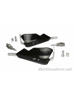 Kit protège-mains BARKBUSTERS Jet montage 2 points embout de guidon droit Ø22mm noir