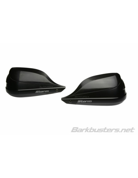 Kit protège mains BARKBUSTERS Storm point d'attache simple embout du guidon creux noir