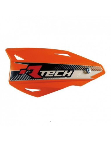 Protège-mains RACETECH Vertigo réglable orange