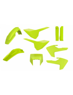 Kit plastique POLISPORT Enduro jaune fluo Husqvarna FE/TE