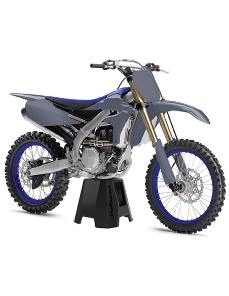 Kit plastiques POLISPORT gris nardo Yamaha YZ250F/450F