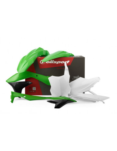 Kit plastique POLISPORT couleur origine (2016) Kawasaki KX450F