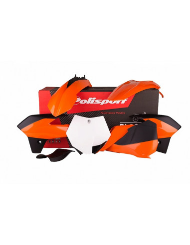 Kit plastiques POLISPORT couleu origine (2017) KTM SX85